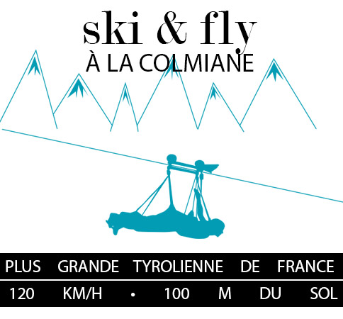 Tyrolienne de la colmiane